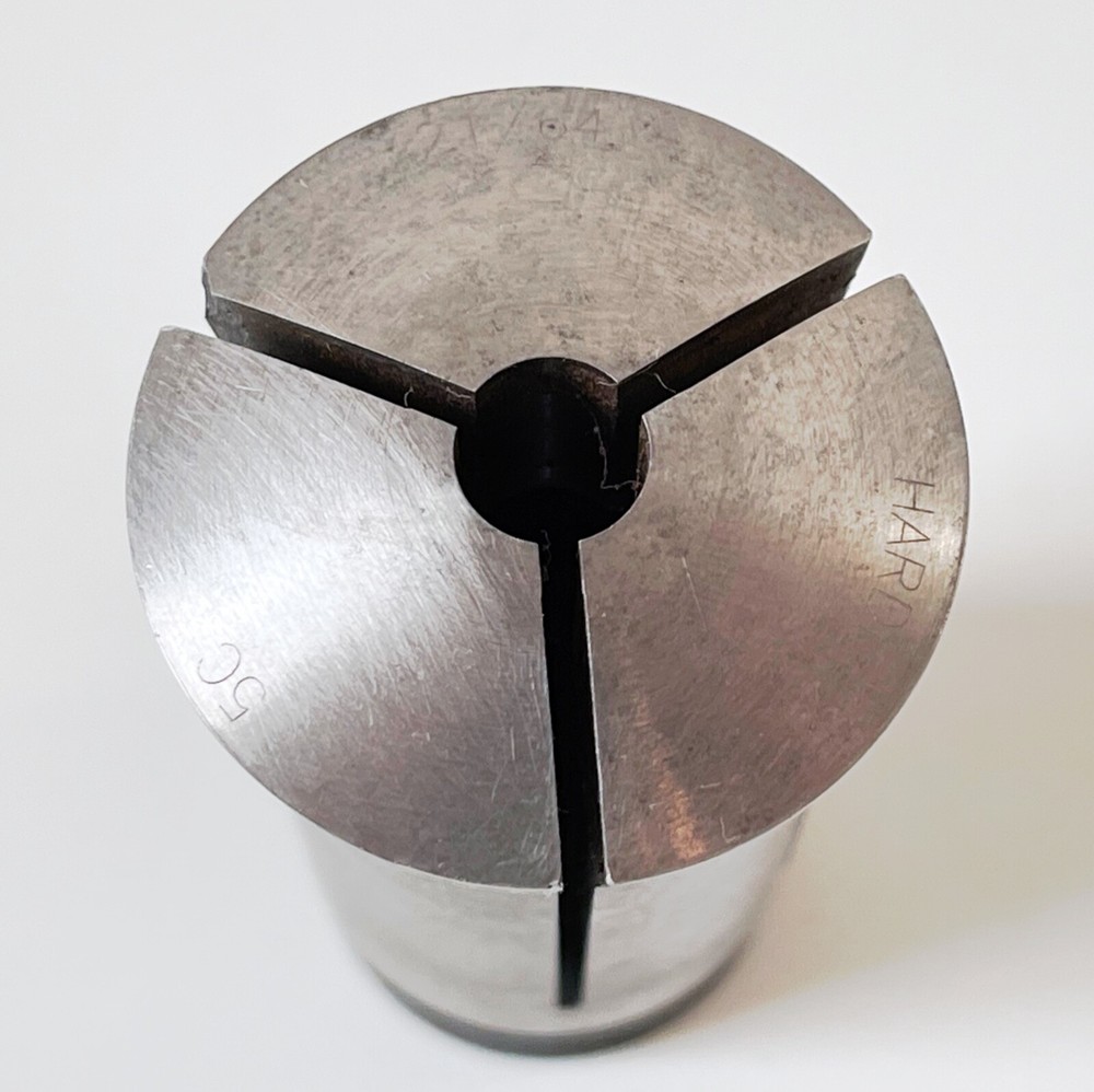 21/64" HARDINGE 5C Round Collet External & Internal Threads USA .3281"