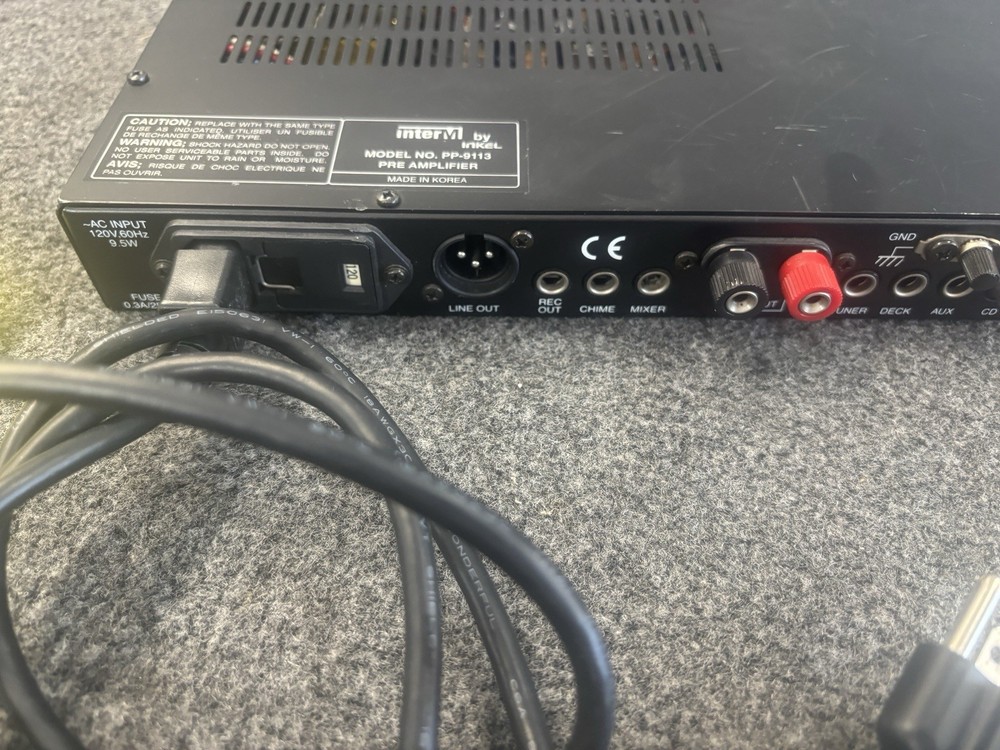 InterM PP-9113 Pre Amplifier Mixer Pre-Amp