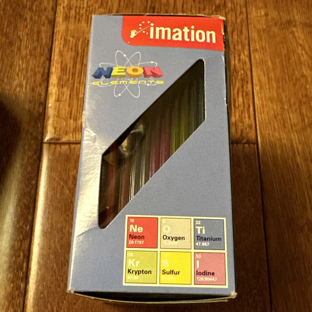 Imation Neon Elements 2 HD Diskettes IBM Formatted 12 X 2