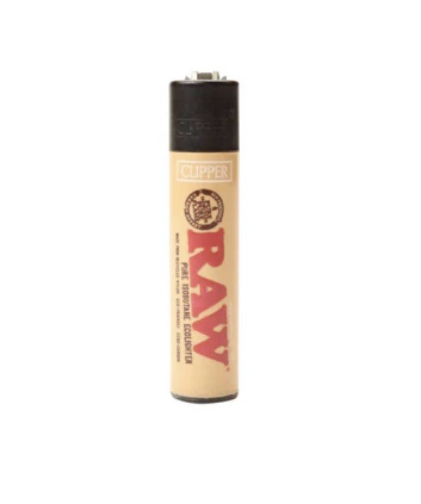 Raw rolling paper single Size 70/45 Pre Rolled Cone + Lighter