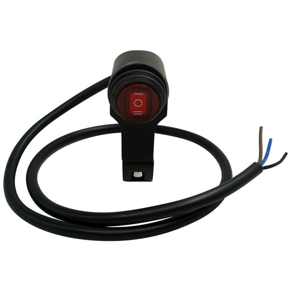 Compact Design Motorcycle Light Control Switch with Waterproof Feature