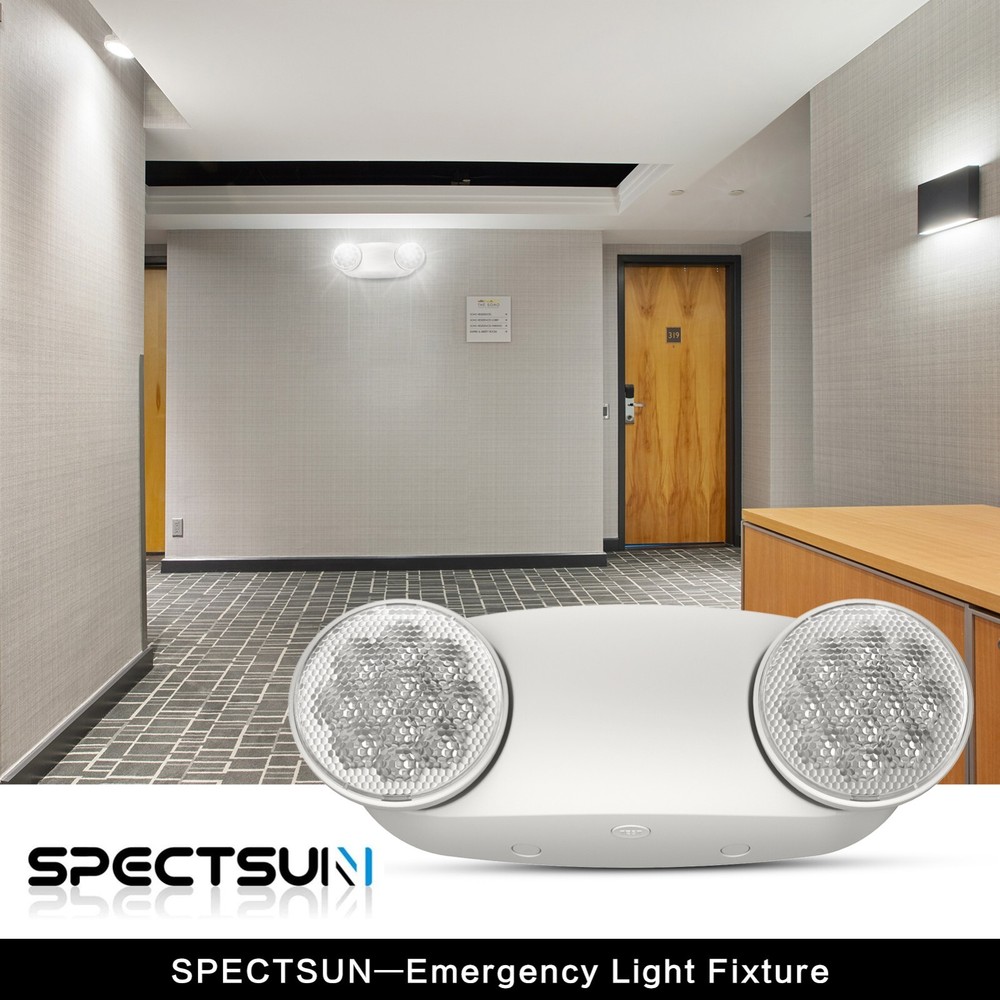 UL Listed-18 Packs Led emergency light with Exit Lights Battery Backup for Home.