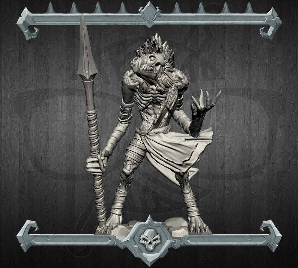 Witherer | Miniature for Tabletop games like D&D and War Gaming