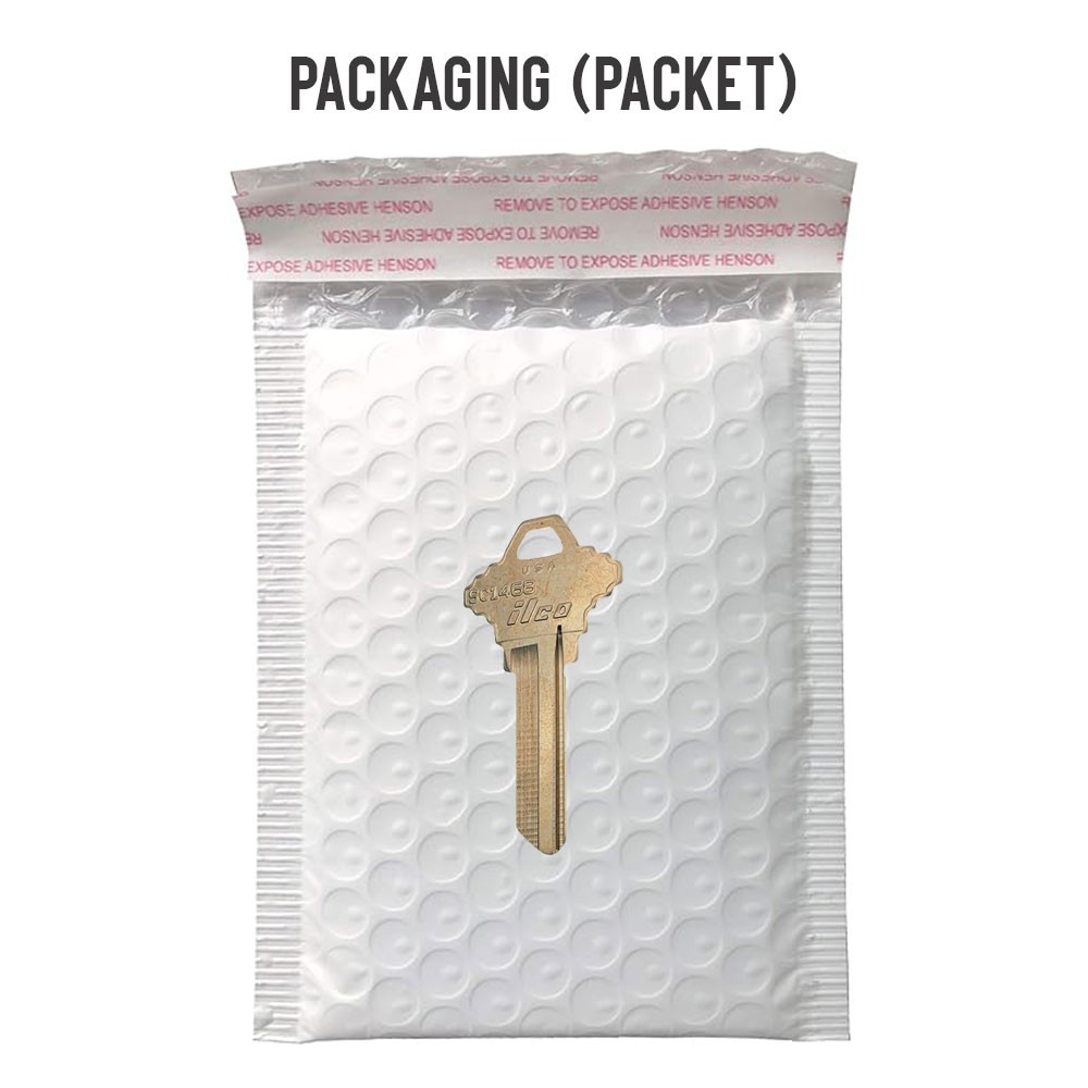 SC1468 Key Blank 6-PIN Brass