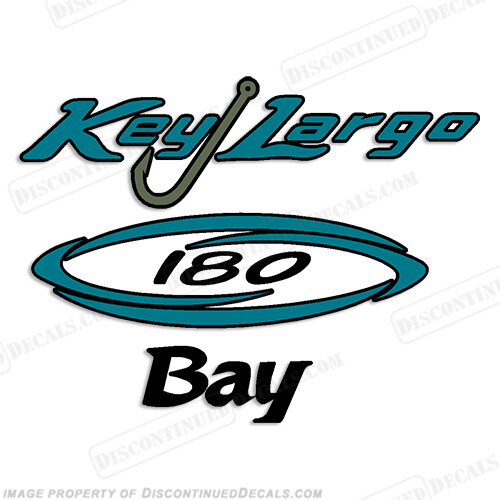 Fits Key Largo 180 Bay Boat Decal