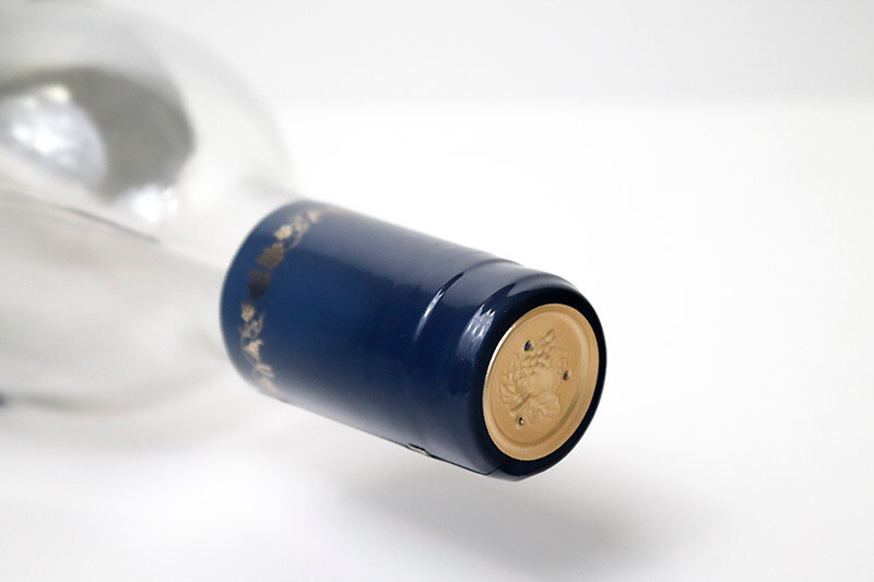 BLUE/GOLD GRAPES PVC SHRINK CAPSULES 30 Pack