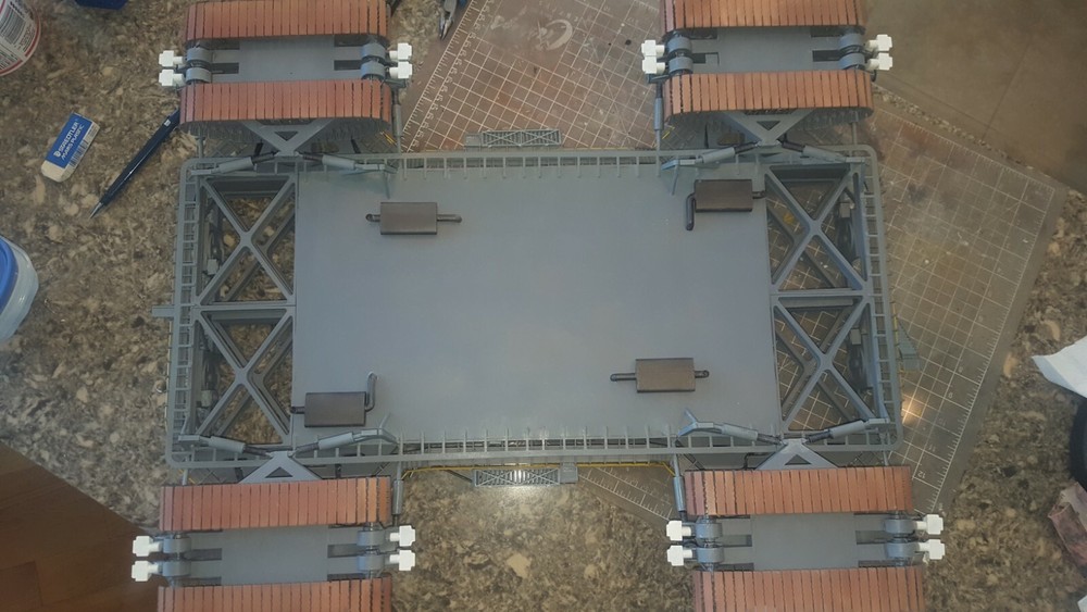 3d printed NASA Crawler Transporter 1:72