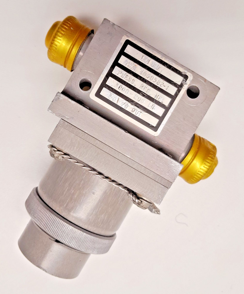 Surplus Robertshaw Helium Pressure Regulator Assy Rocket Engine NASA