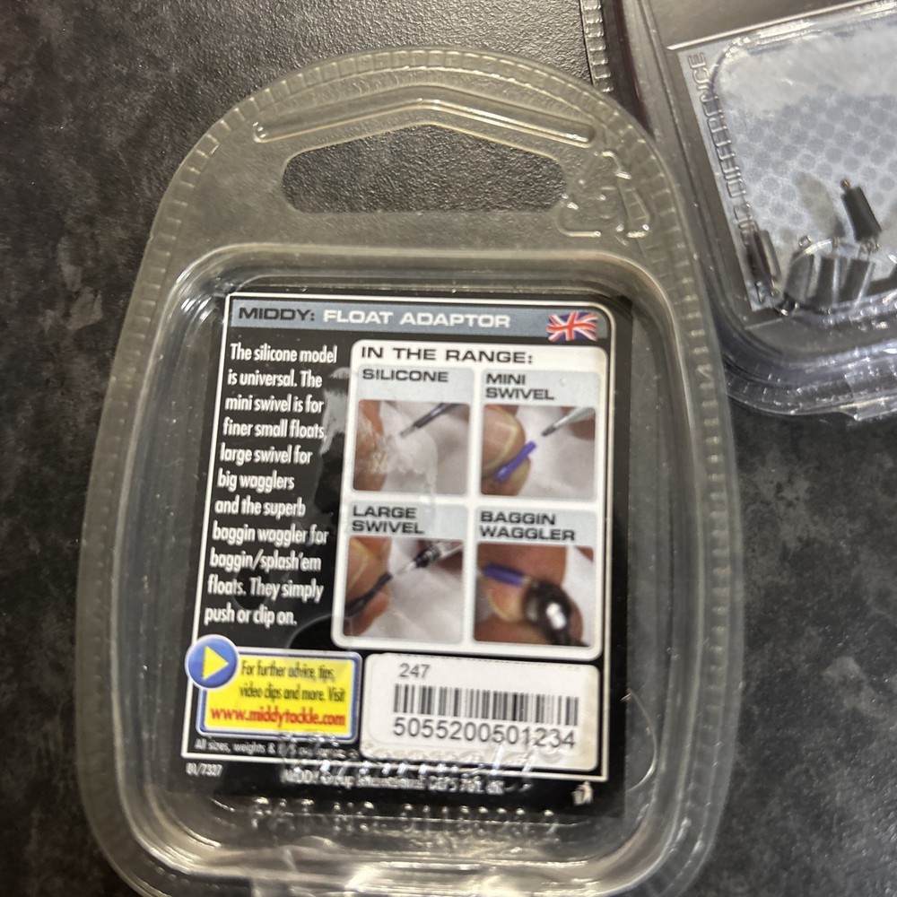 2pkts Middy Float Adaptor Waggles Links 5pcs per Pack.