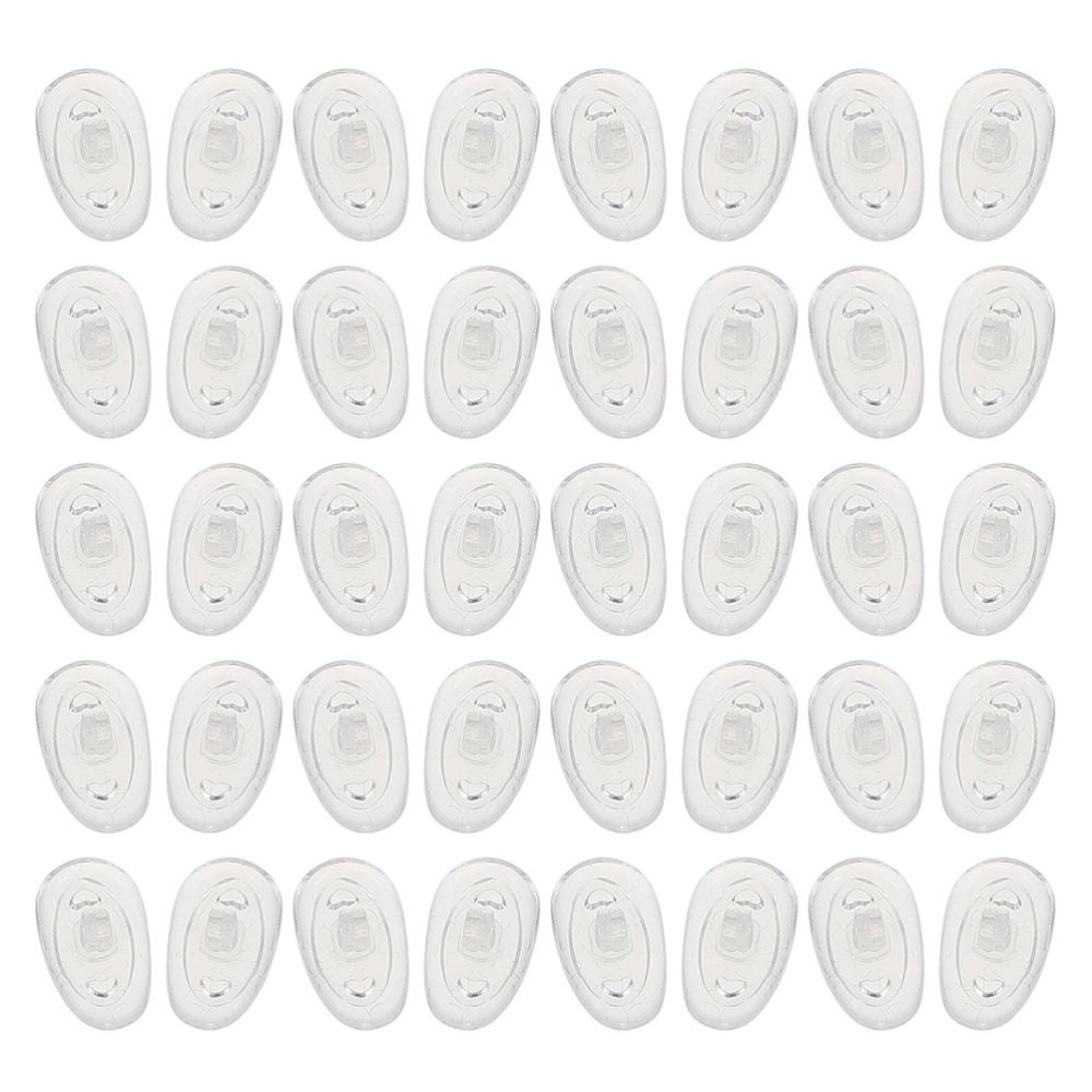 30 Pairs Professional Silicone Nose Pads Replaceable Eyeglass Pads