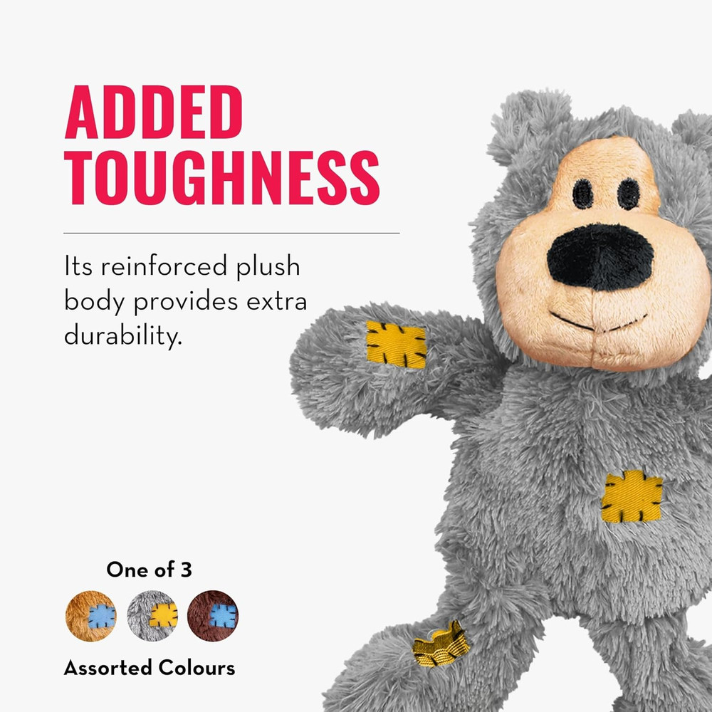 - Wild Knots Bear - Internal Knotted Ropes and Minimal Stuffing for Less Mess -