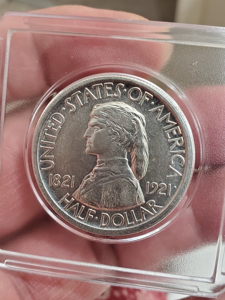 1921 Missouri silver half dollar Commemorative Uncirculated