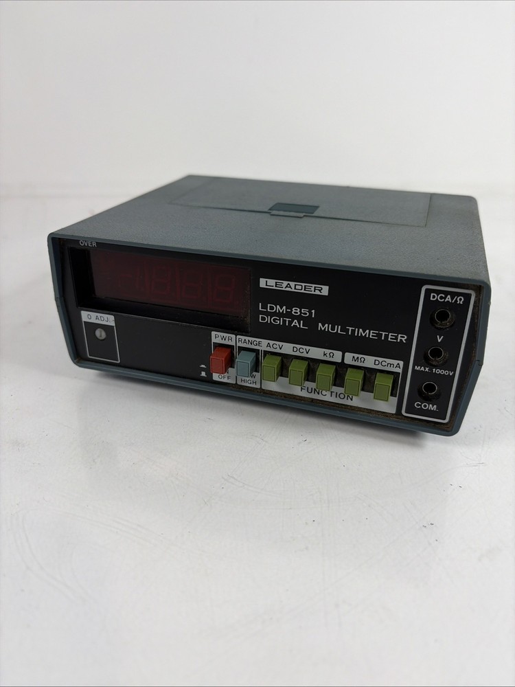 Vintage Leader LDM-851 Digital Multimeter