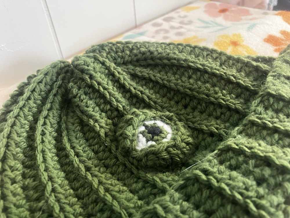 Third Eye Crochet Hat