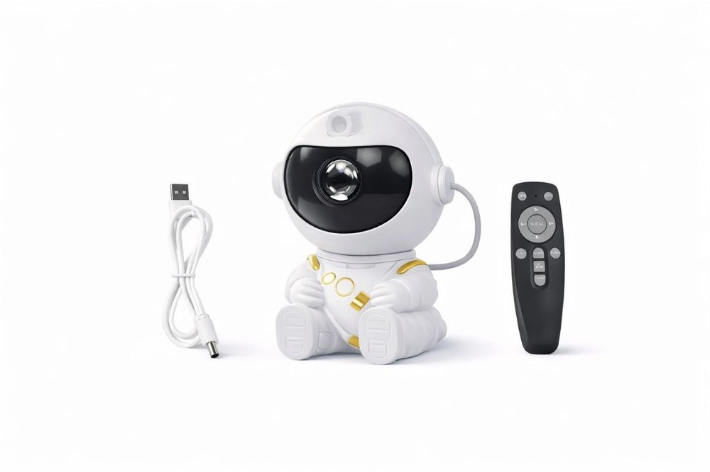 Astronaut Galaxy Star Projector Night Light