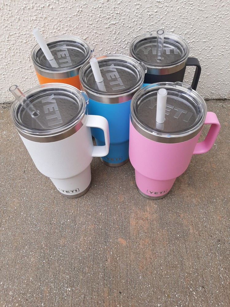Yeti 35oz Rambler Mug With Straw Assortment Box