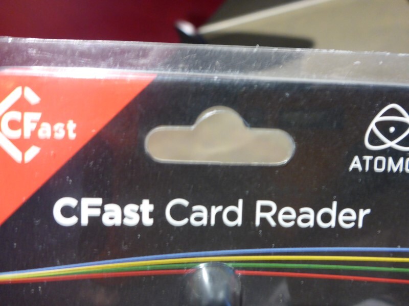 ATOMOS ORIG USB 3.0 CFAST CARD READER COMPACT FLASH. NEW 12 ONLY