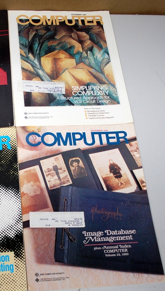 Rare IEEE Computer Magazine 10 Issues 1989 Ships Worldwide