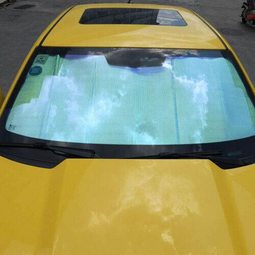 Reflective Windshield Sun shade Visor Front Window for Chevrolet Camaro 2010-15