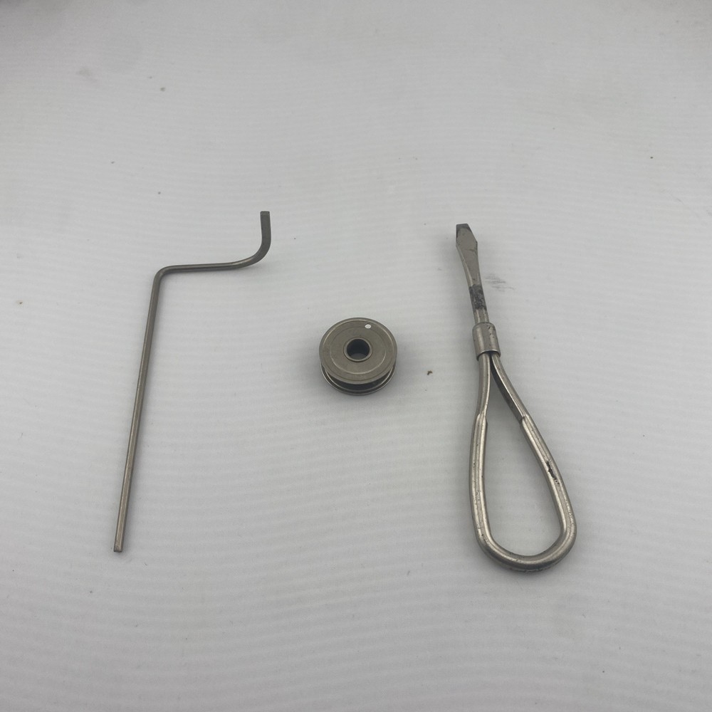 Screw drivers, vintage sewing machine, Two Items