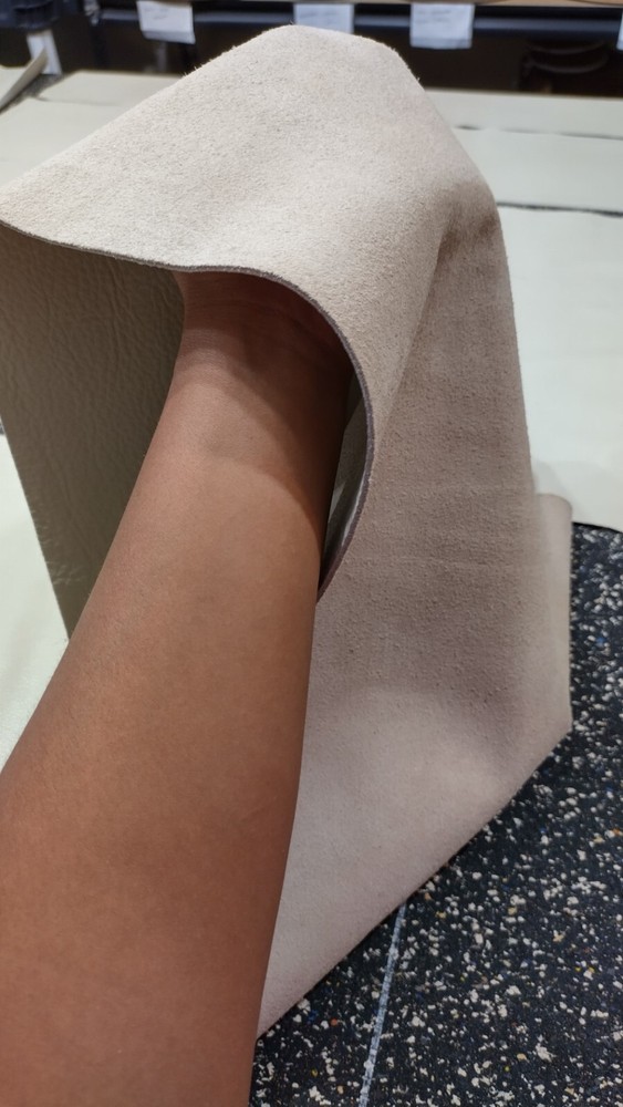 High Quality Beige Upholstery Leather 3 oz. Select your size.