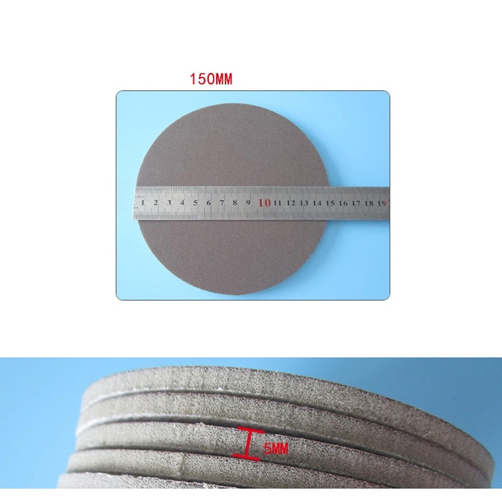 300-2000 Grit Sanding Sponge 150mm Hook and Loop Sponge Sanding Disc Wet/Dry