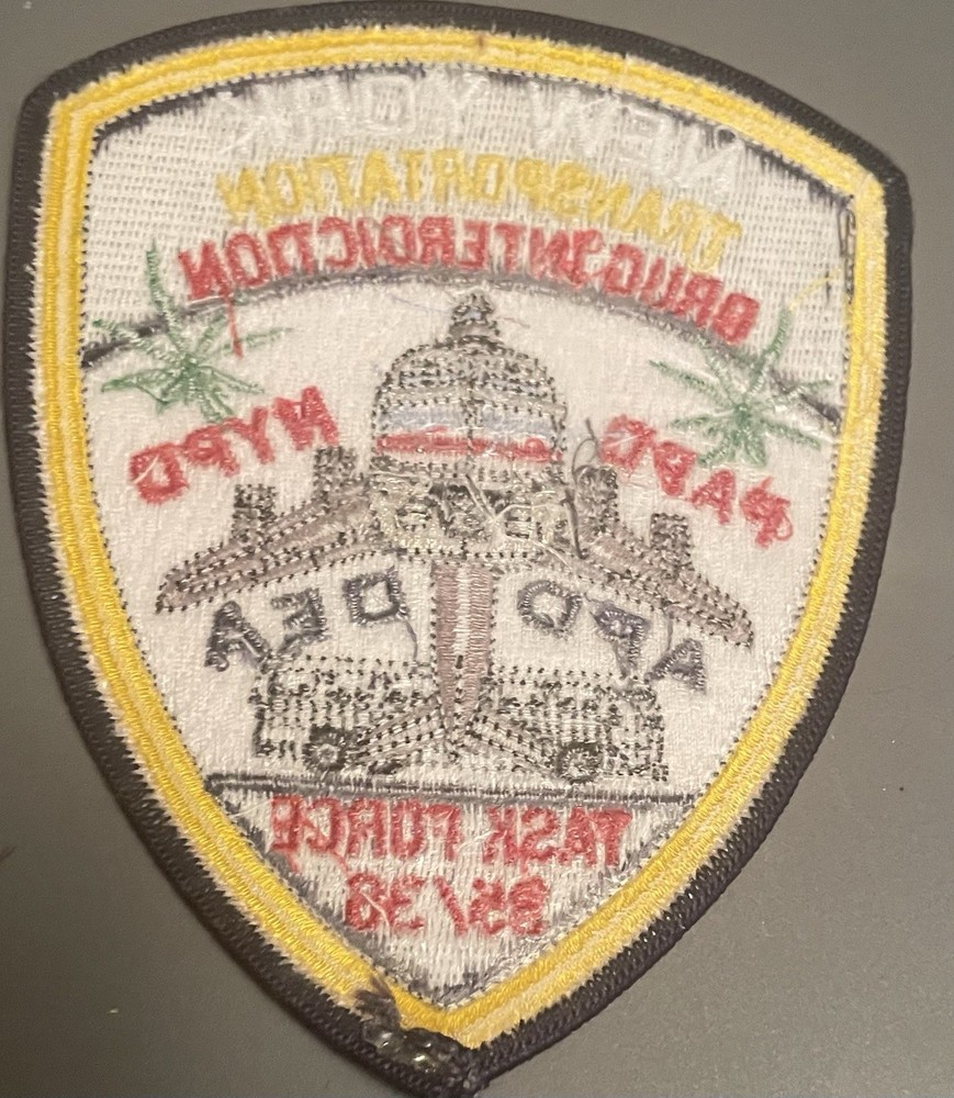 New York Transportation Drug Interdiction Task Force Patch