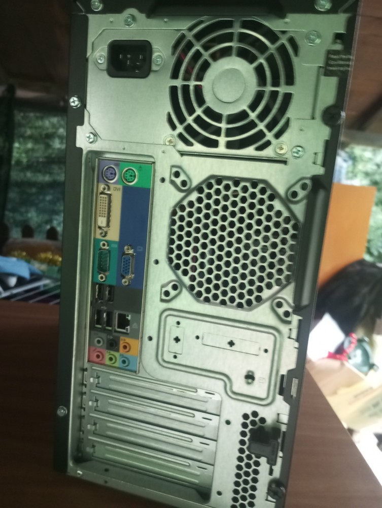 Computer With Burner