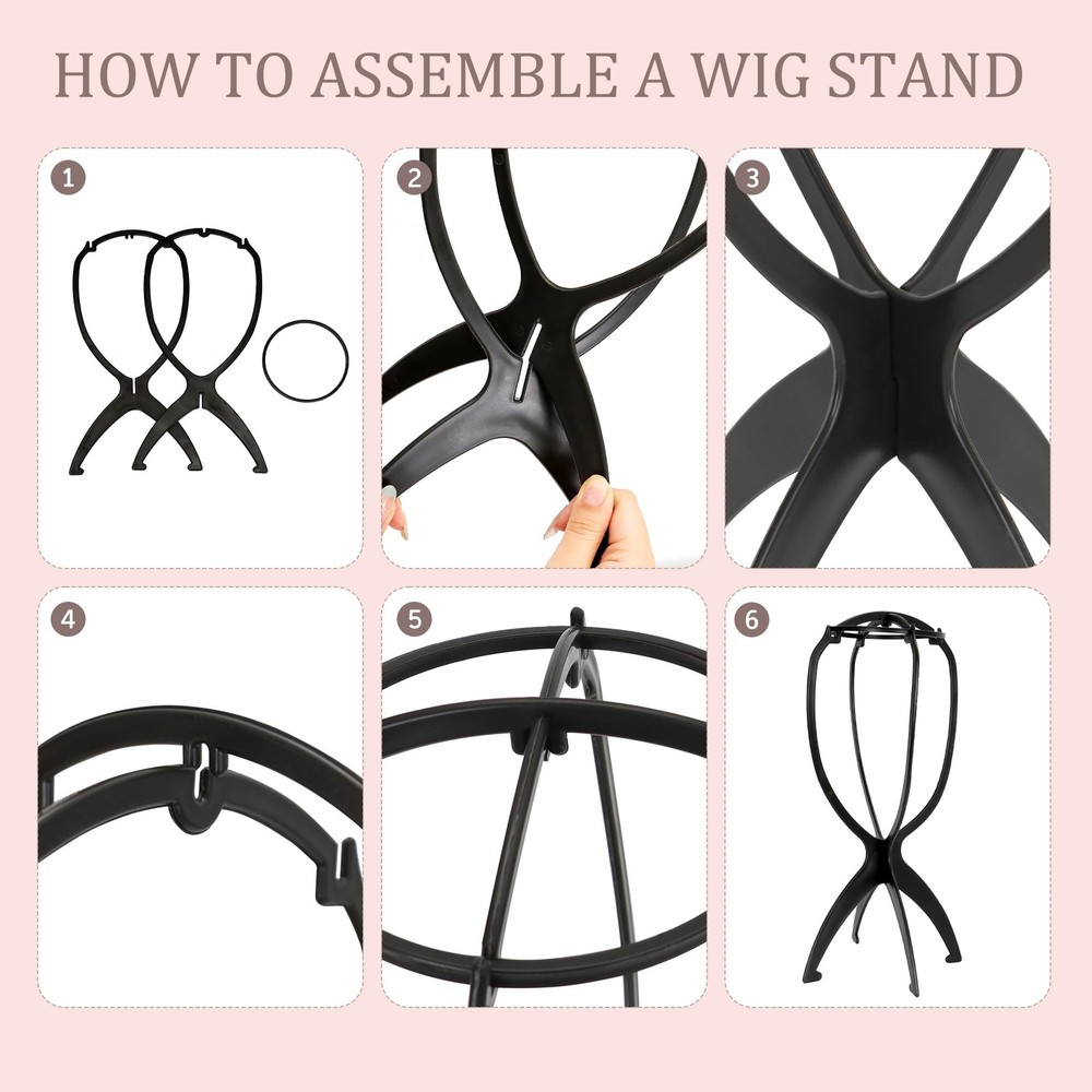 22 Canvas Block Mannequin Head Wig Making Styling Display Mount Hole