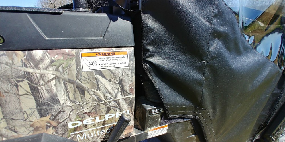 2002-2008 Polaris Ranger 500 and 700 Soft Doors and Back Panel combo