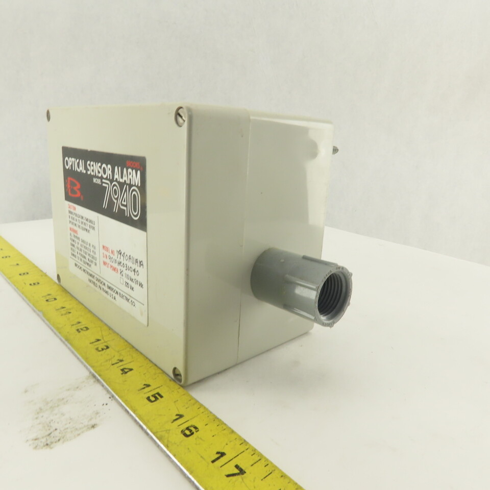 Brooks Model 7940 115V Optical Sensor Alarm