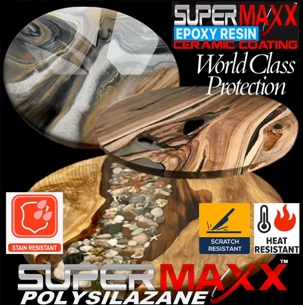 EPOXY RESIN BAR TOP RIVER TABLE PROTECTION