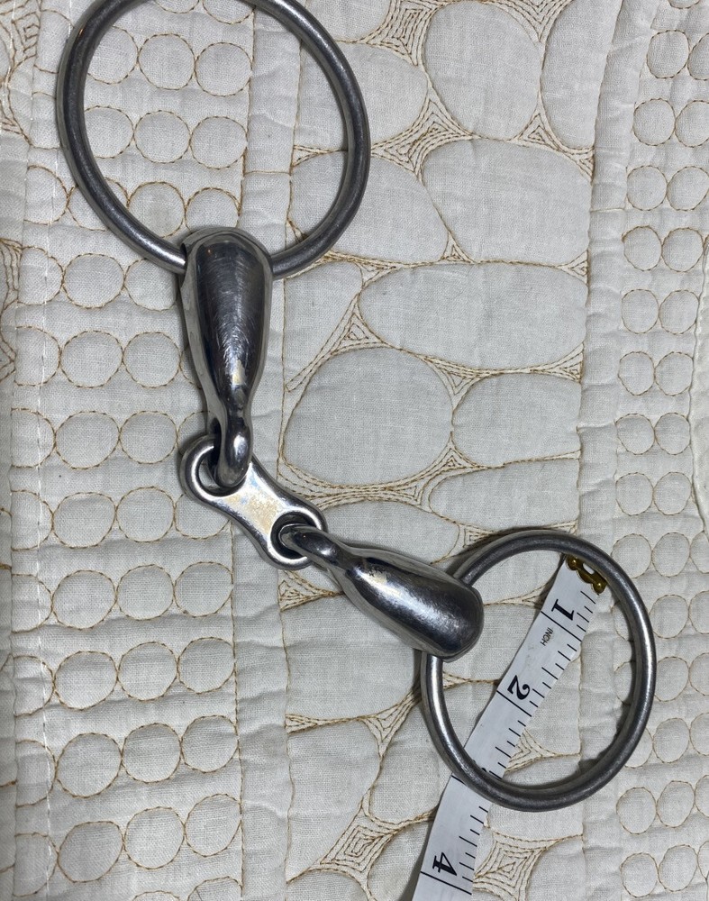 Horse BIT - 4.75" Loose Ring dogbone Snaffle