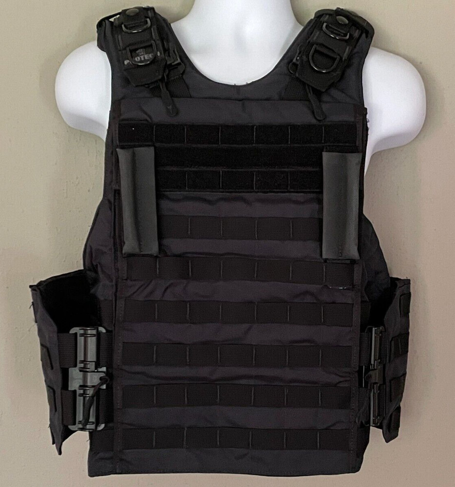 PROTECH Tactical Armor Carrier Medium Navy Molle First Spear Tubes