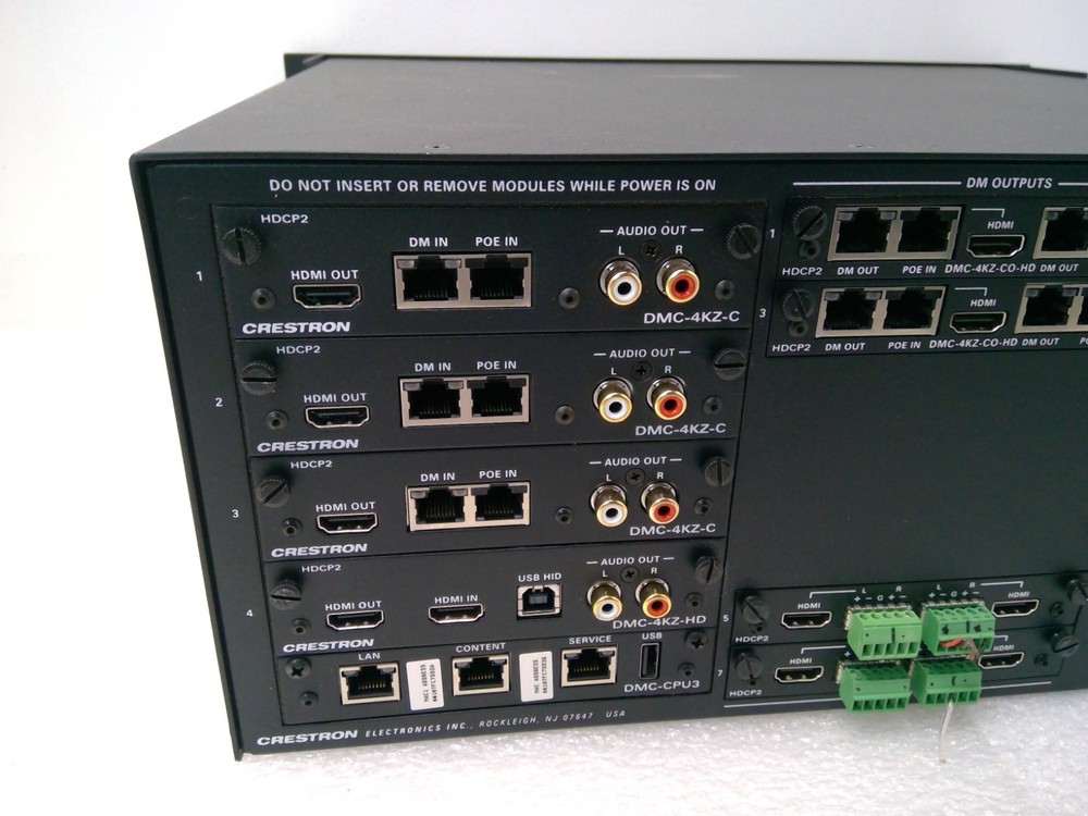 Crestron Digital Media Switcher DM-MD8X8-CPU3 *READ*