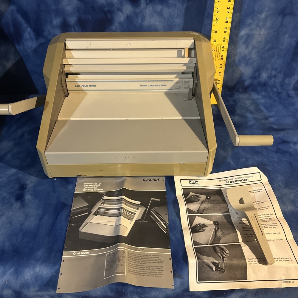 Velobind model 111 (one eleven) binder