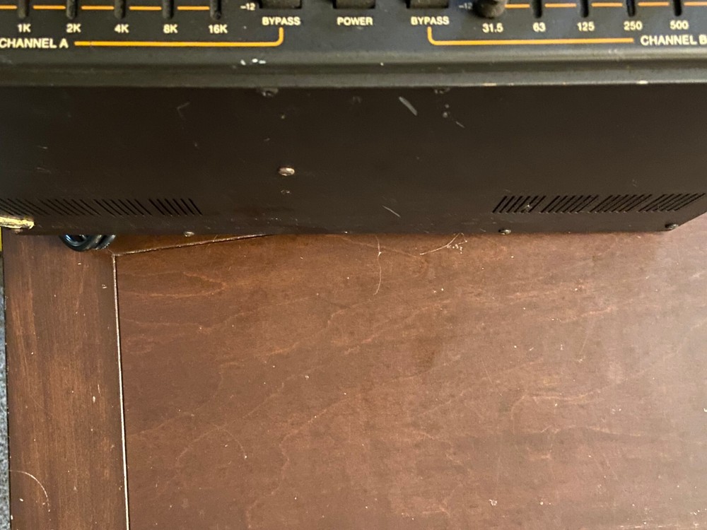 🐞 Vintage Phase Linear Professional Series E20 Stereo Graphic Equalizer RARE!!