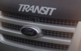 Transit Sticker Vinyl Decal - Orange