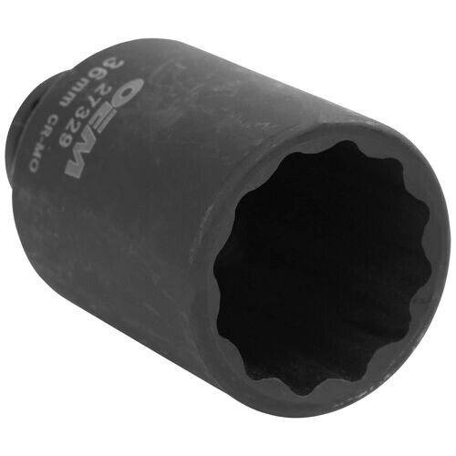 SOCKET AXLE 12 Pt. 36mm NUT REMOVAL TOOL OEM Tools 27329