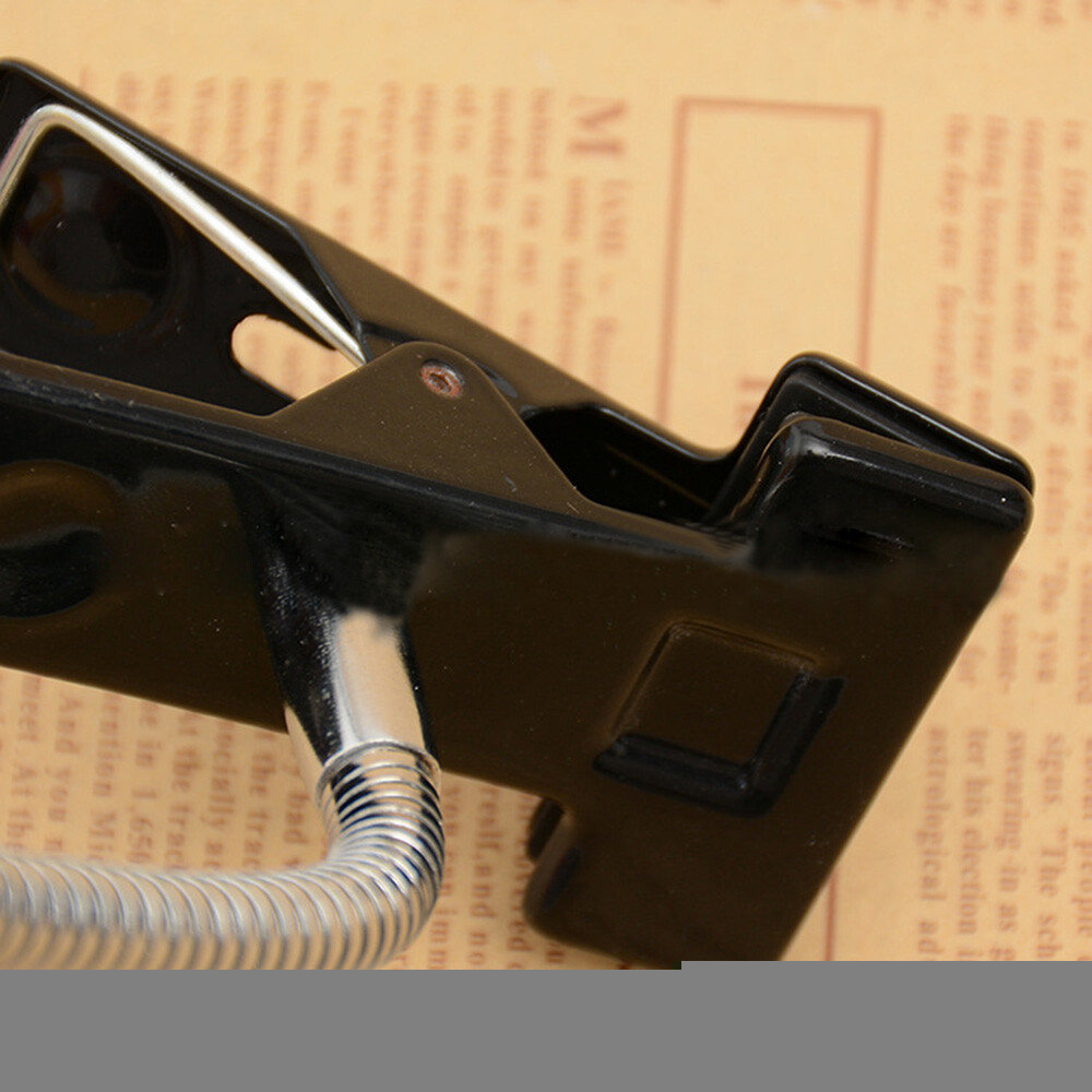 Flexible Adjustable LED Magnifying Glass Lamp with Bracket 5X Magnification US