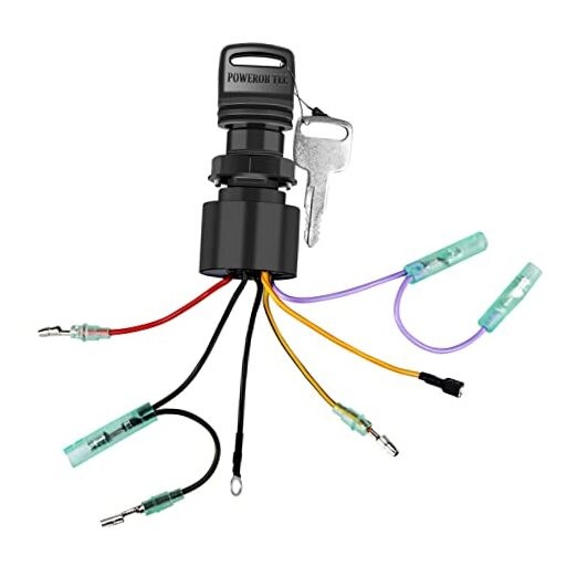 Boat Ignition Switch with Key Replacement for Mercury, Boat Engine Ignition