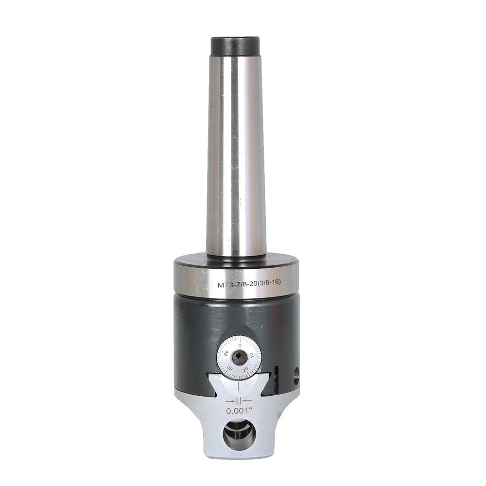 Boring Head Boring Tool Set (2 Inch Head & MT3 & 1/2 Inch)
