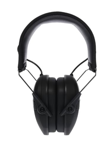 Slim Electronic Shooting Ear Muffs, Noise Cancelling, Adjustable Headband, Light