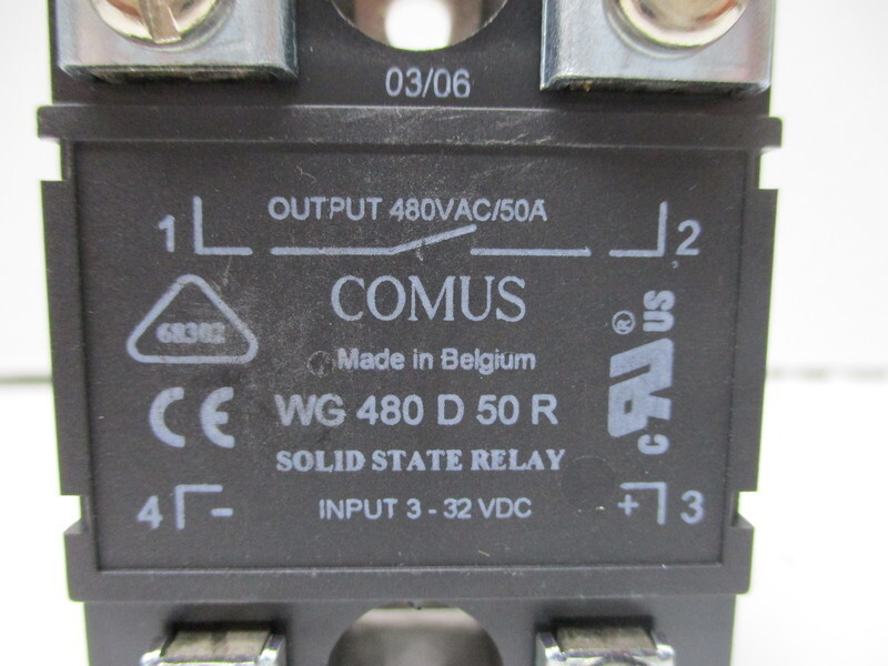COMUS WG480D50R SOLID STATE RELAY 32VDC NSNP
