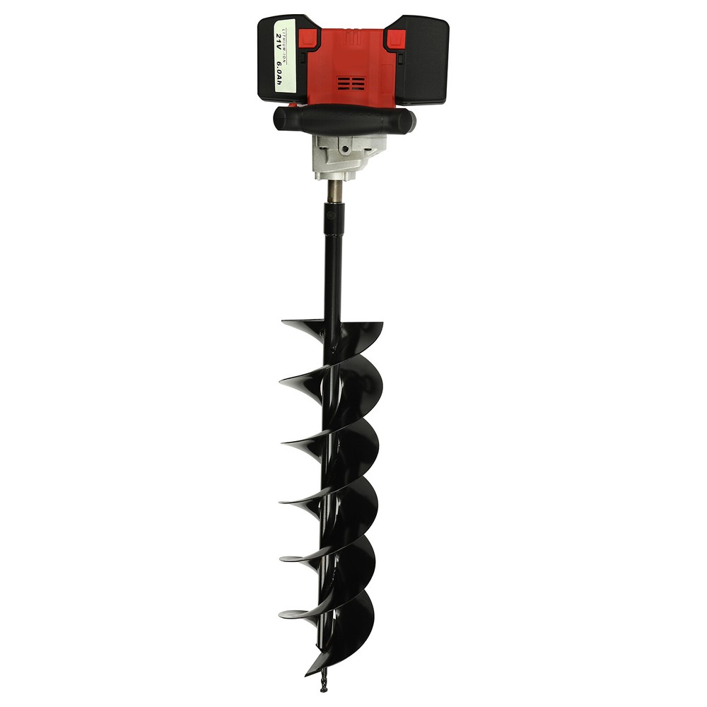 Electric 2000W Post Hole Digger With 6" Dirt Digging Bit Drill Auger Digging Set