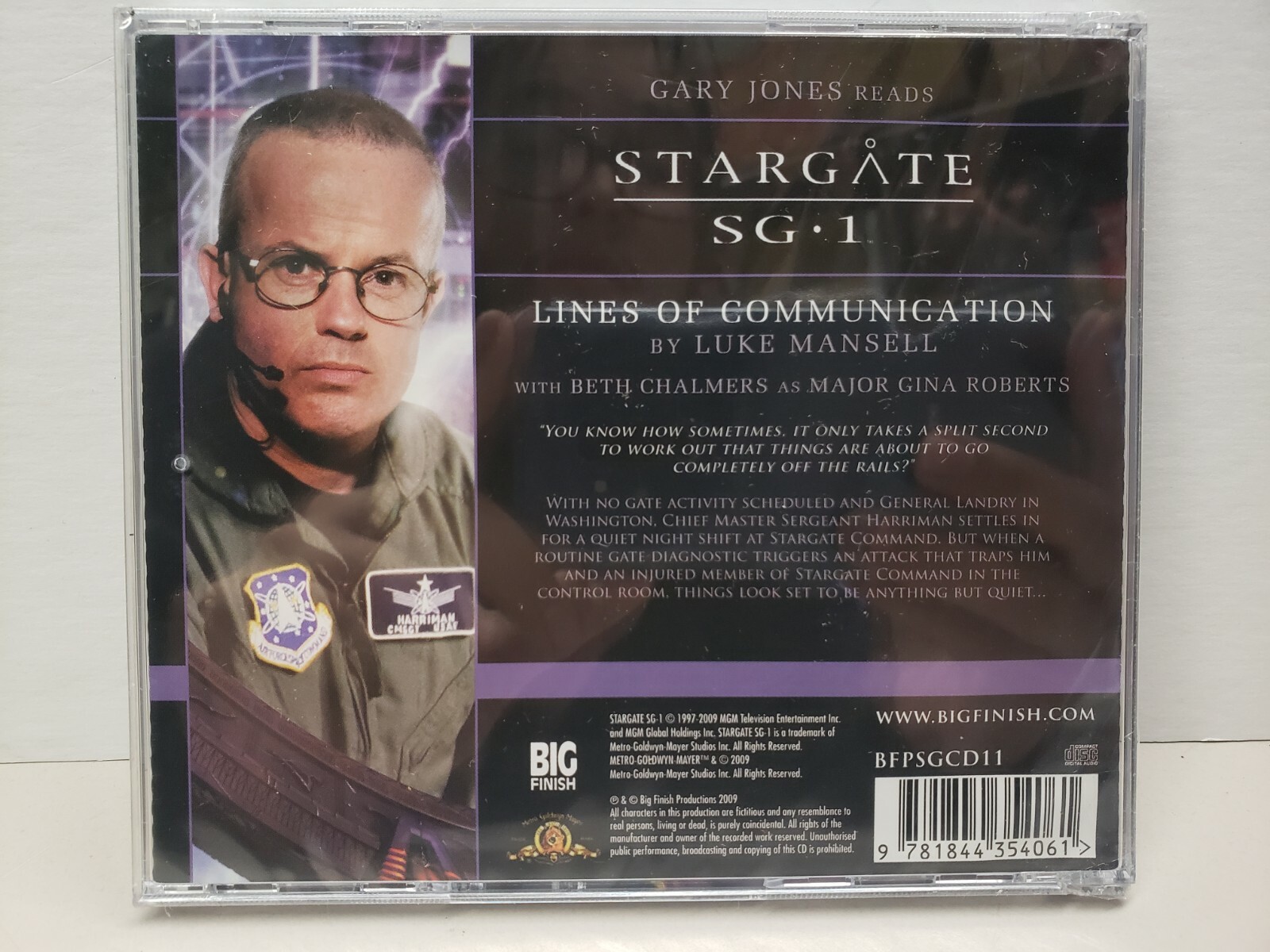 STARGATE SG:1 Big Finish Audio CD #2.5 - LINES OF COMMUNICATION