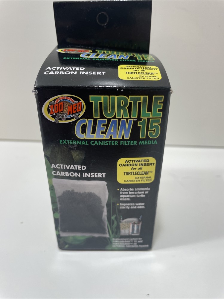 Zoo Med Turtle Clean 15 Activated Carbon Inserts
