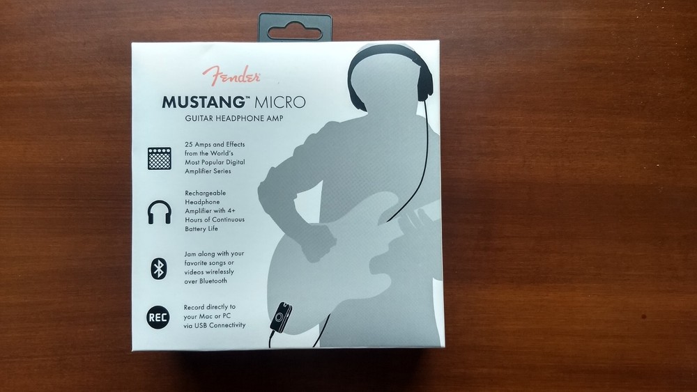 Fender Mustang Micro Guitar Headphone Amp