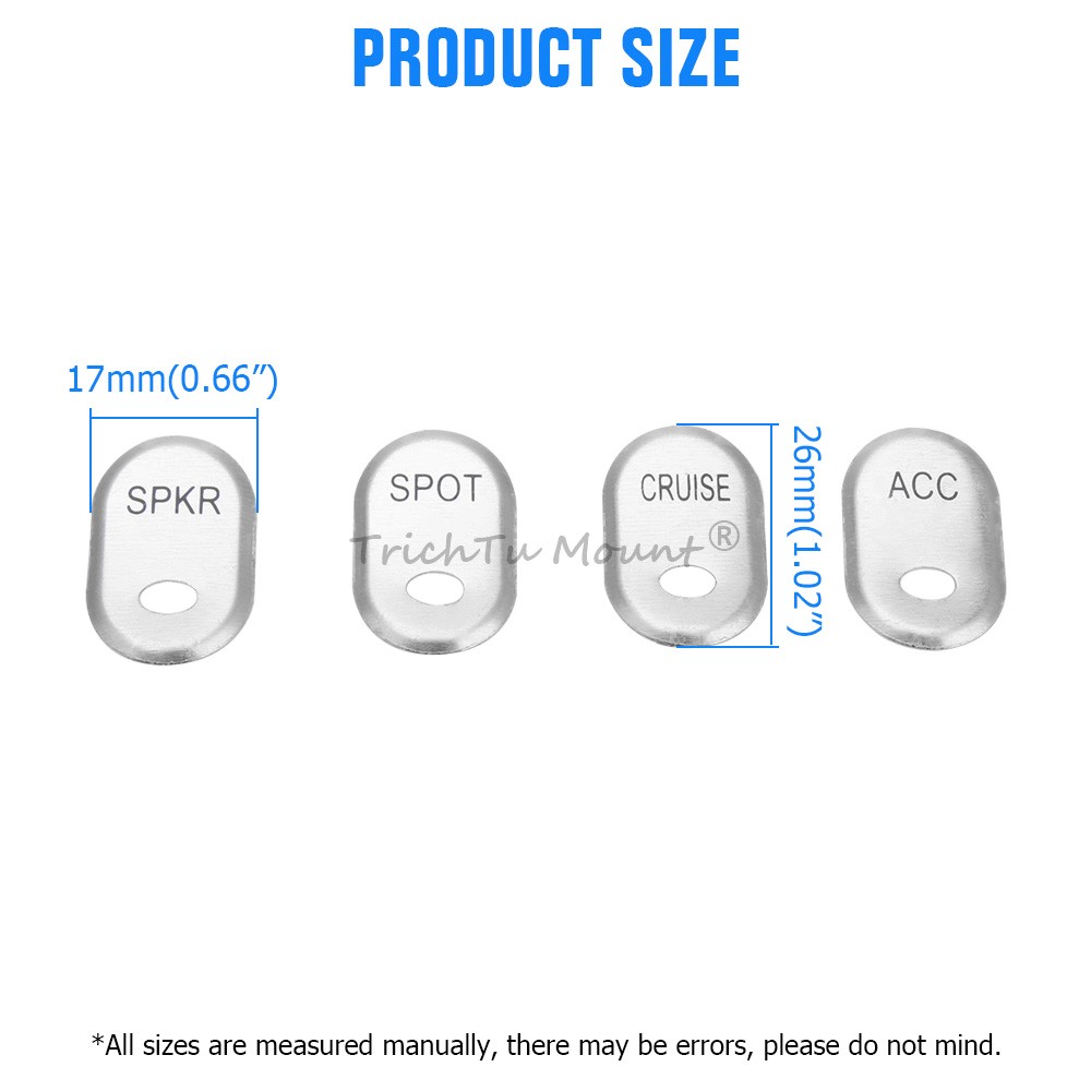 Chrome Brushed Panel Switch Cover For Harley Touring Electra Glide Ultra FLHTCU