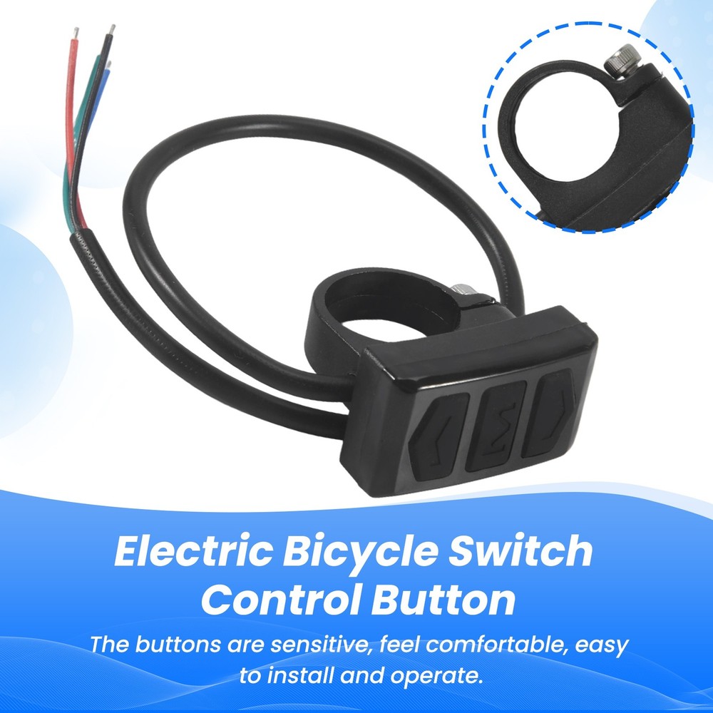Electric Control Button Handlebar Mount Split Meter Switches Button for6939